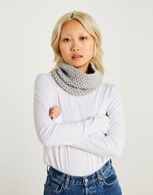 Paradise Snood Rocky Grey