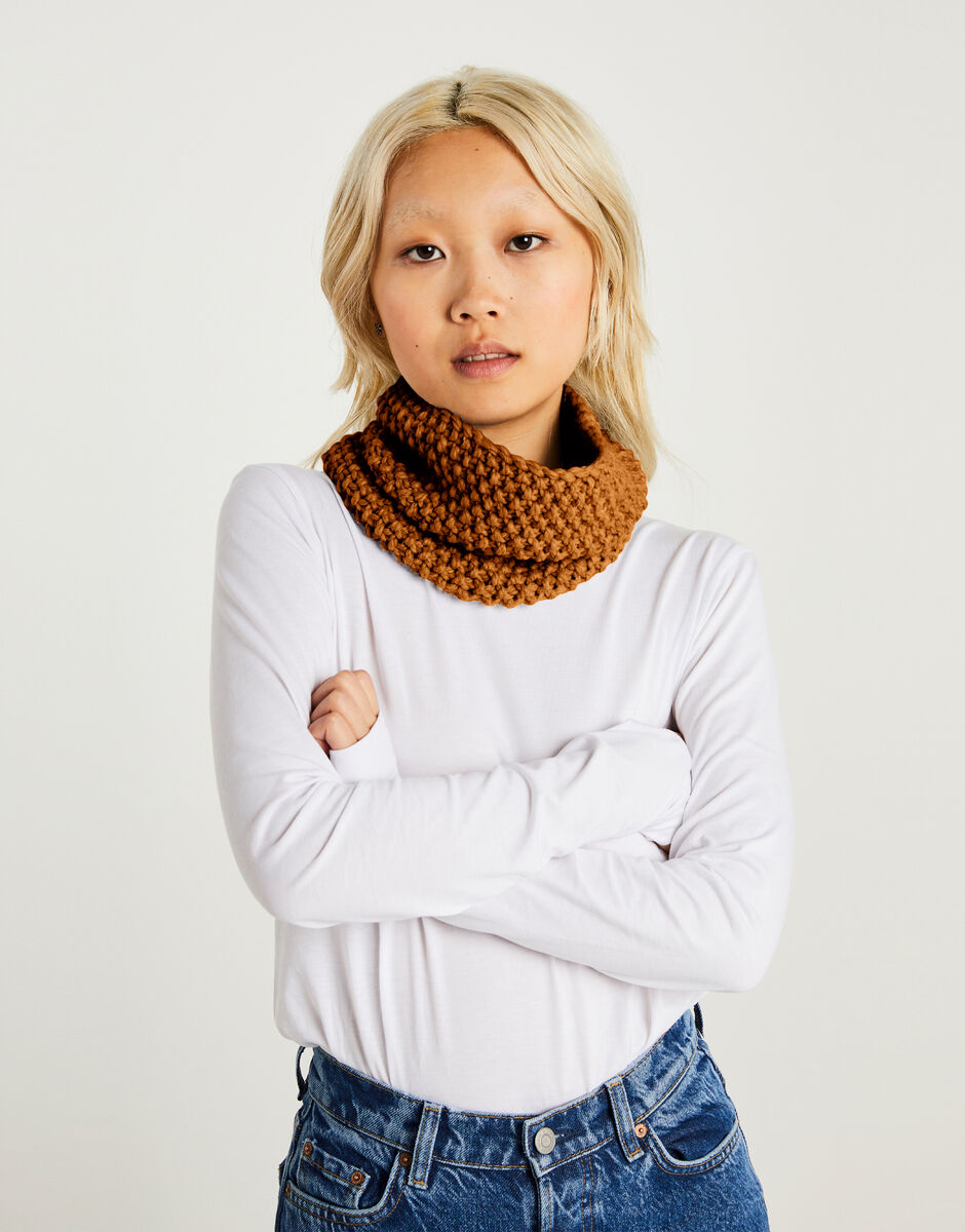 Paradise Snood Chestnut Brown