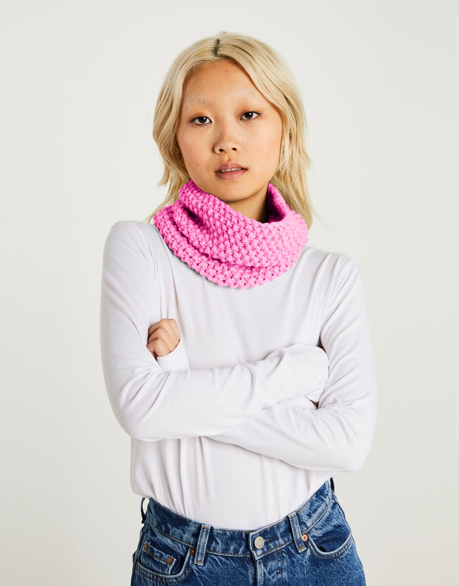 Paradise Snood Bubblegum Pink