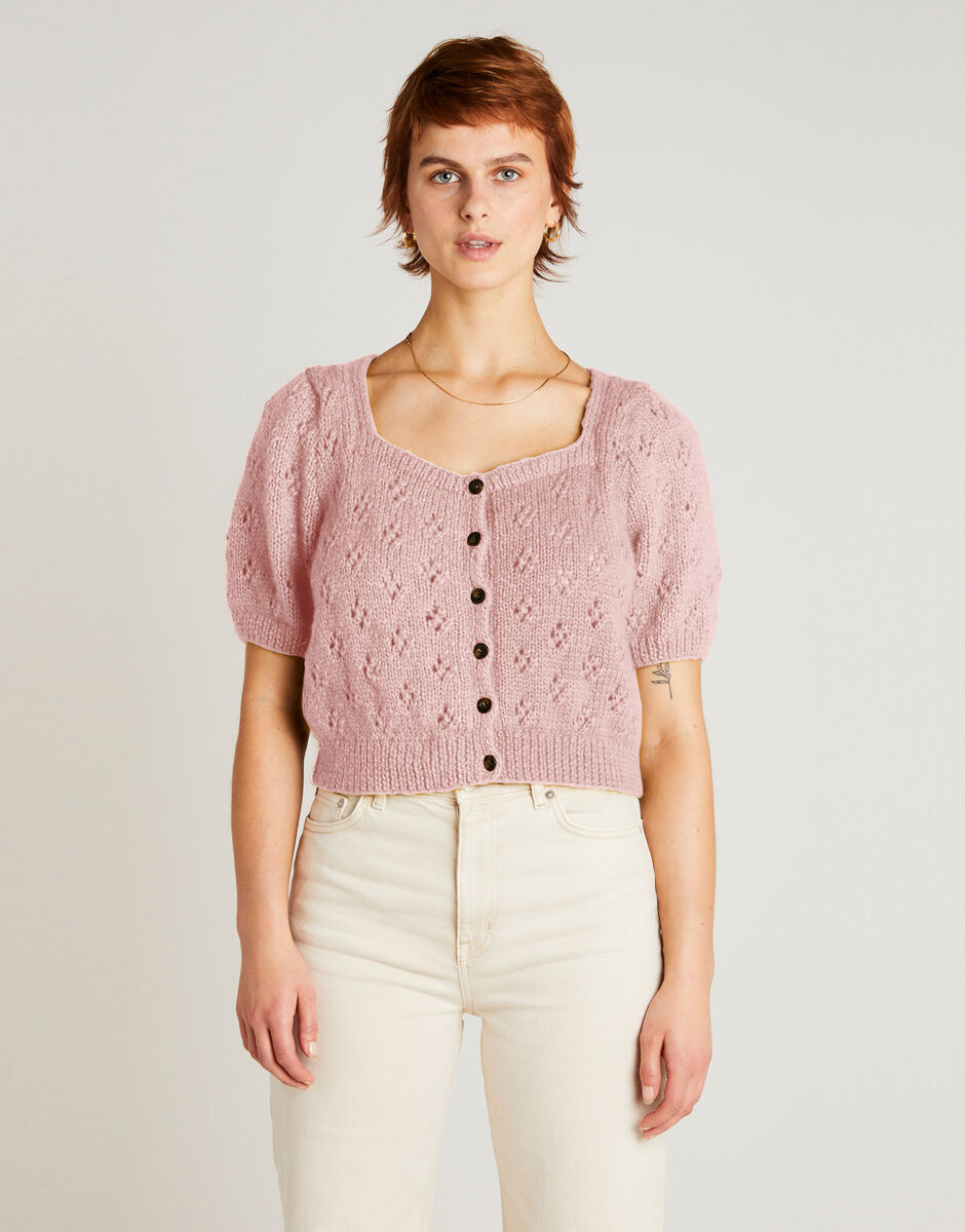 Tempo Cardigan Mellow Mauve