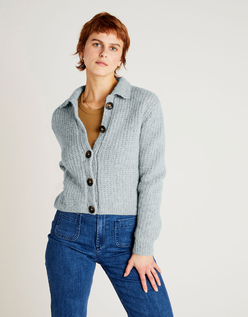 Soulmate Cardigan Rocky Grey