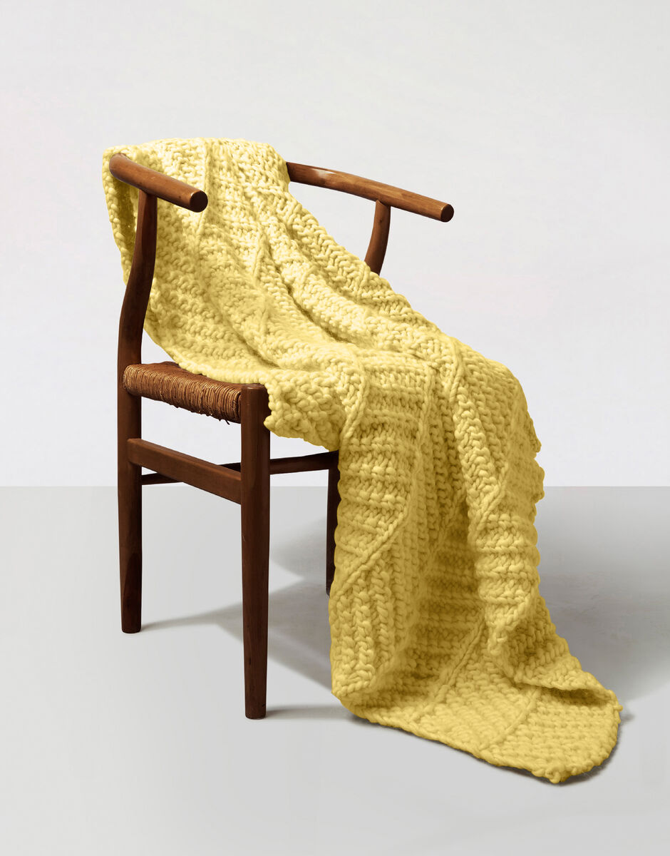 Plaid Easy On Me Chalk Yellow