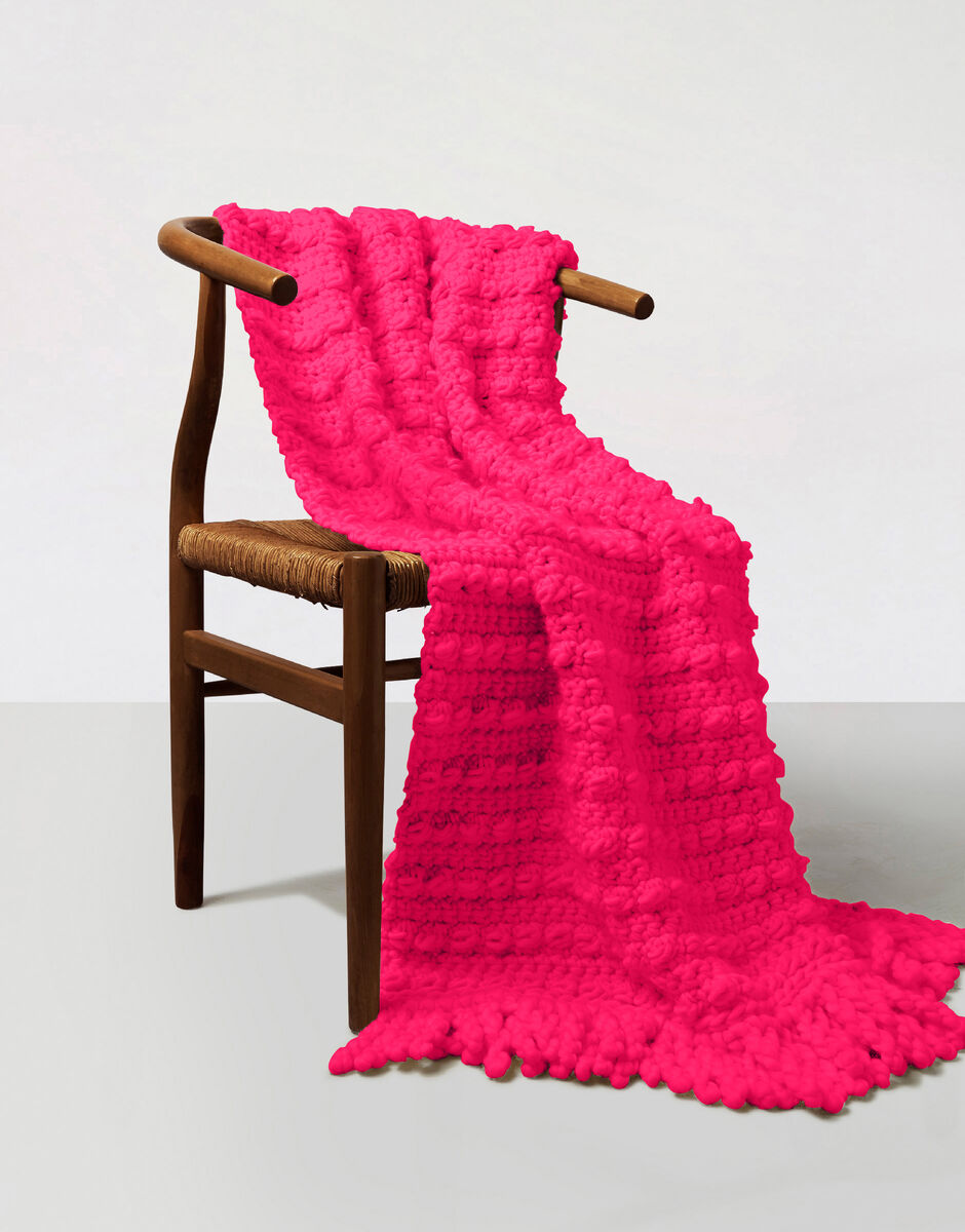 One and Only Decke Hot Punk Pink