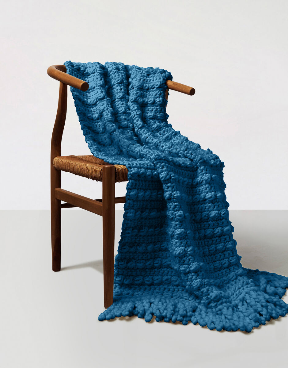 One and Only Decke Sherpa Blue