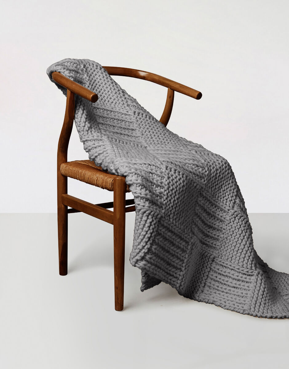 Plaid Little Love Tweed Grey