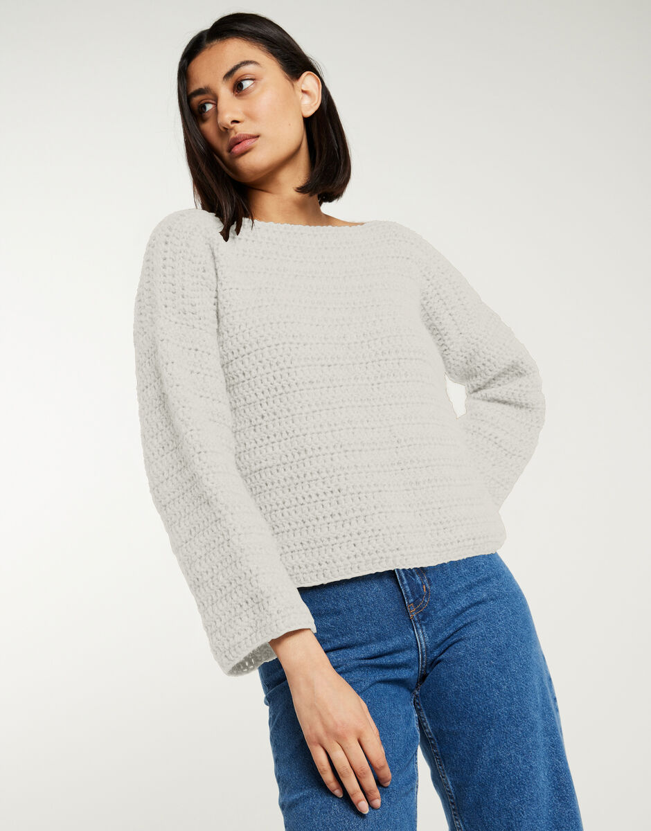 Lovesong Sweater Ivory White