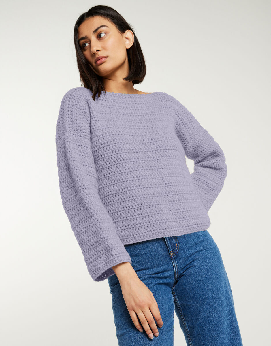 Lovesong Sweater Lilac Powder