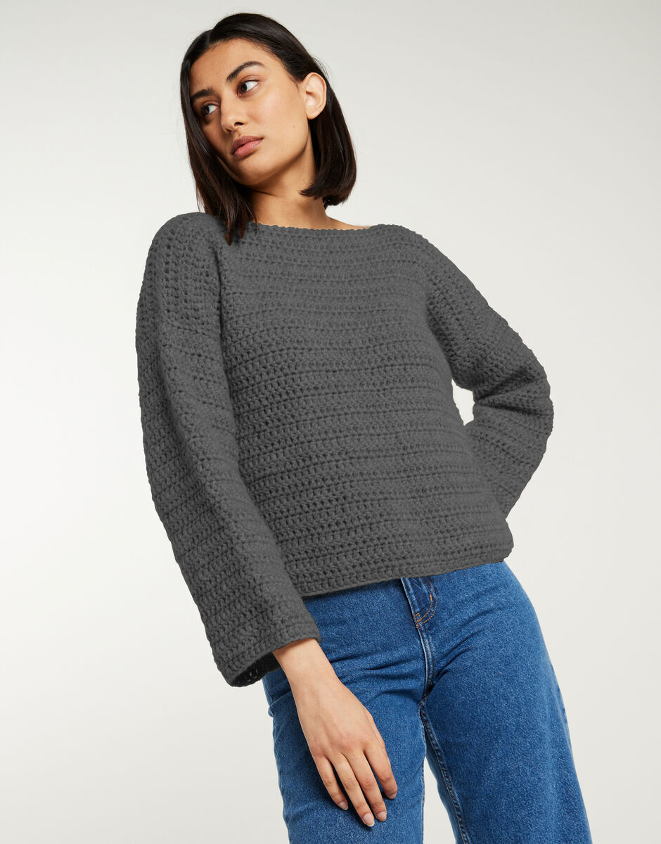 Lovesong Sweater Silver Fox Grey