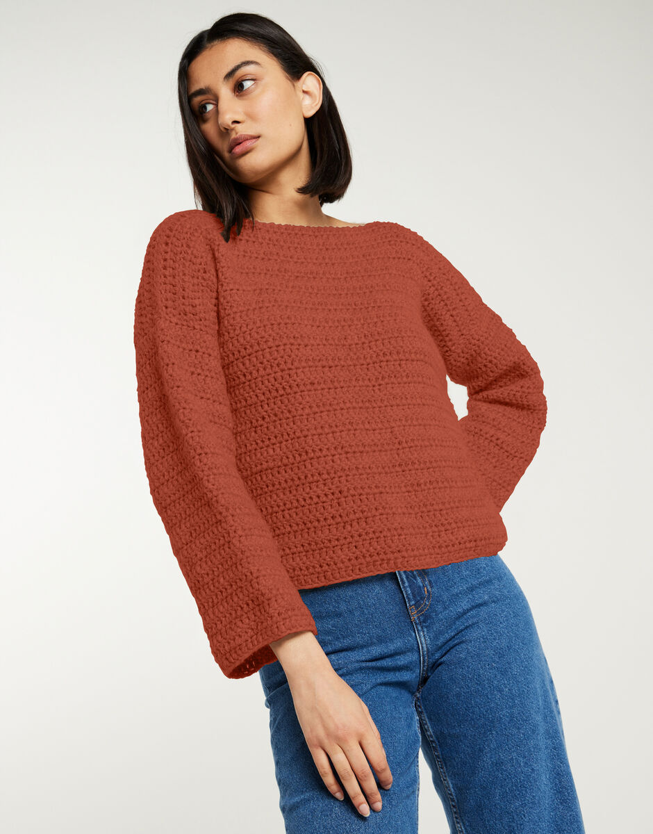 Lovesong Sweater Terracotta Blush