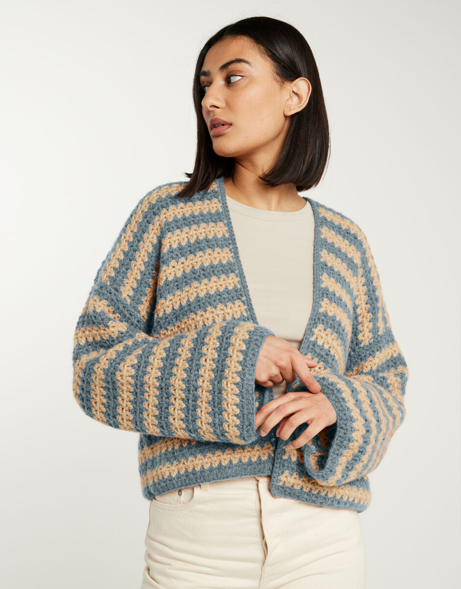 Hometown Cardigan Duck Egg Blue