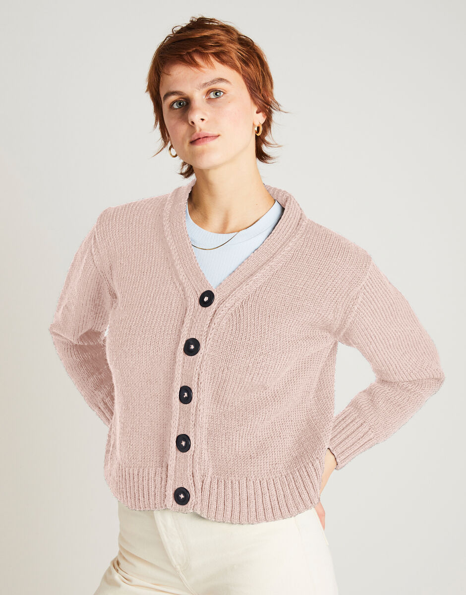 Cardigan New Love Cameo Rose