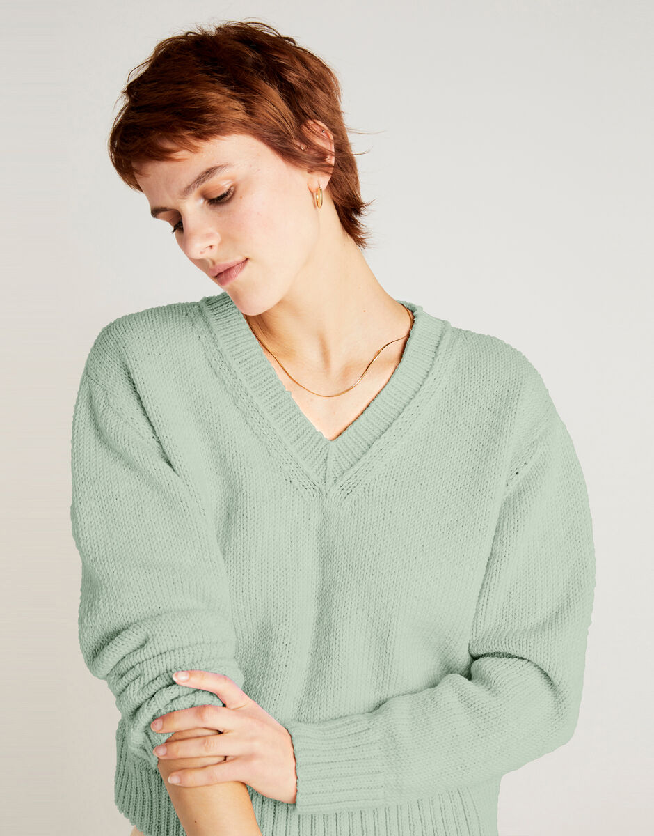 Dreams Sweater Eucalyptus Green