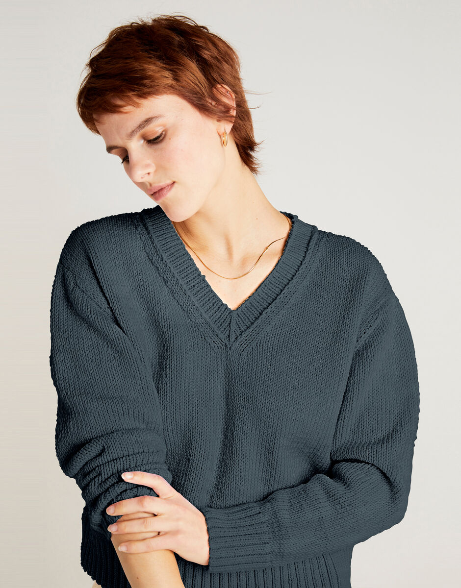 Dreams Sweater Slate Blue