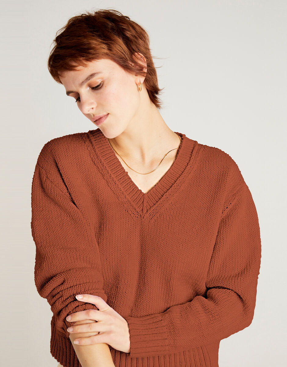 Dreams Sweater Terracotta Blush
