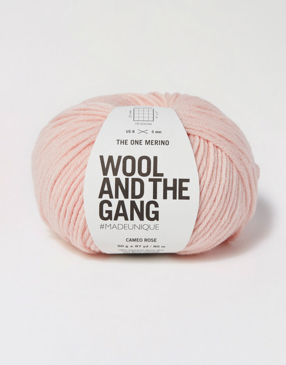 The One Merino Cameo Rose