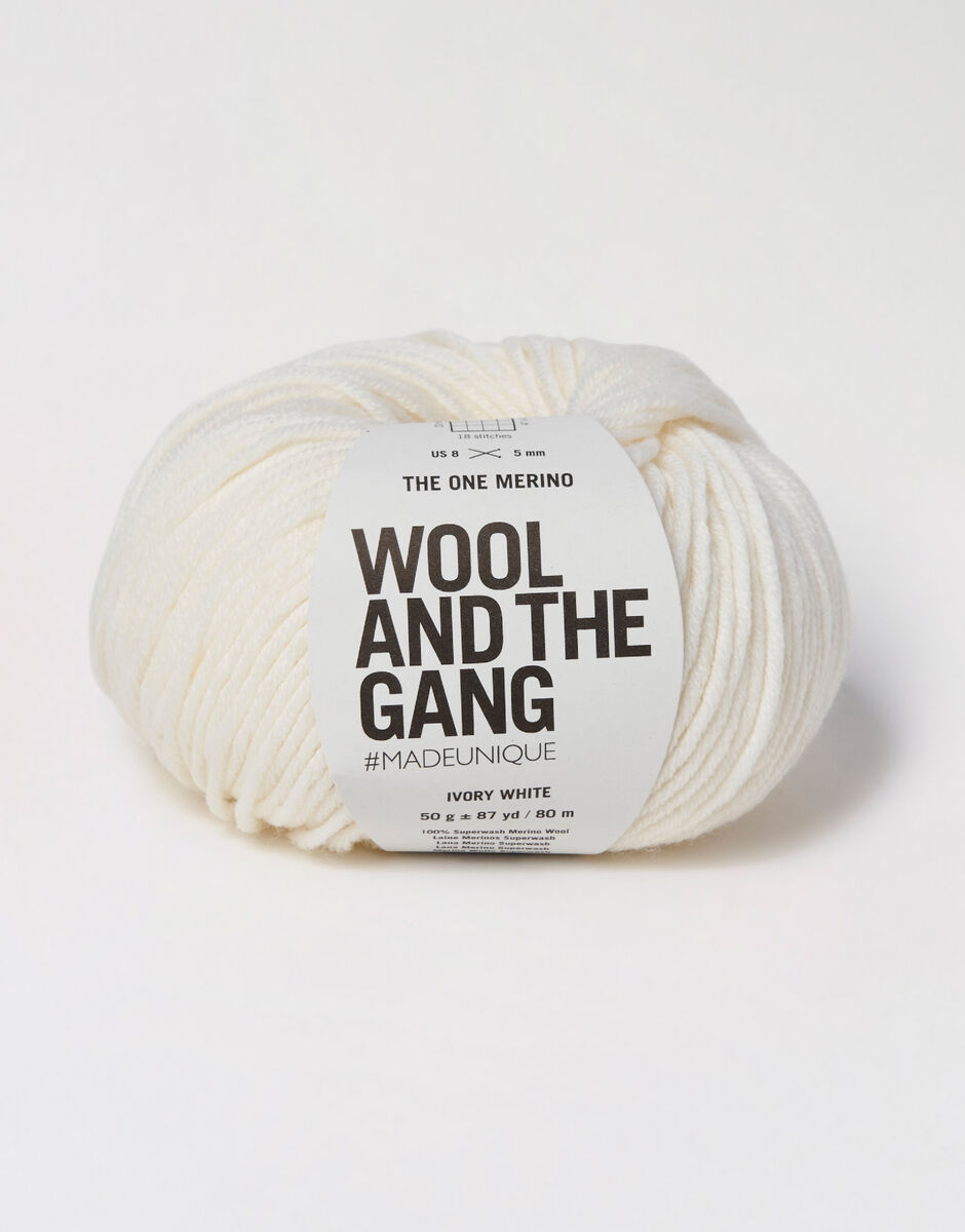 The One Merino Ivory White