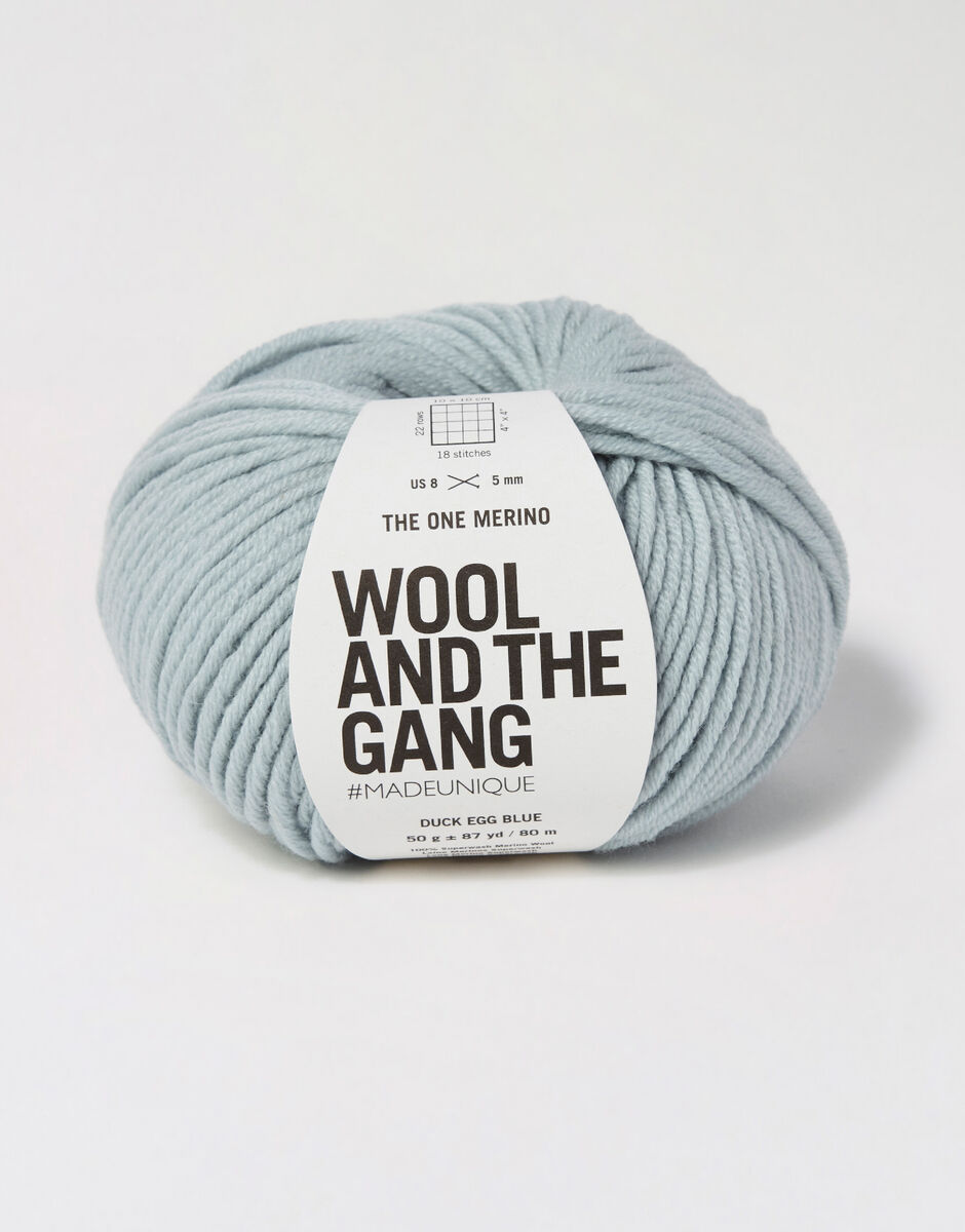 The One Merino Duck Egg Blue