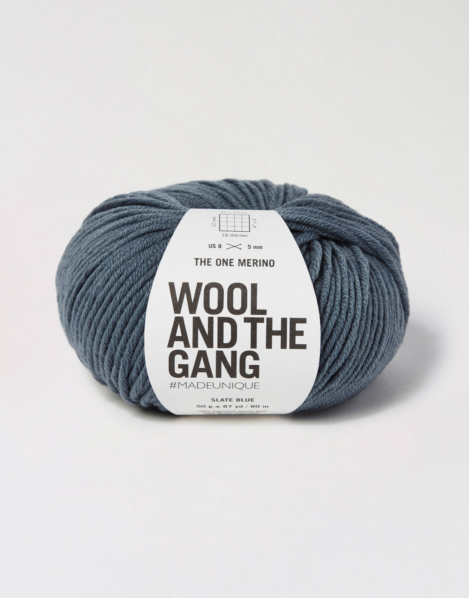The One Merino Slate Blue