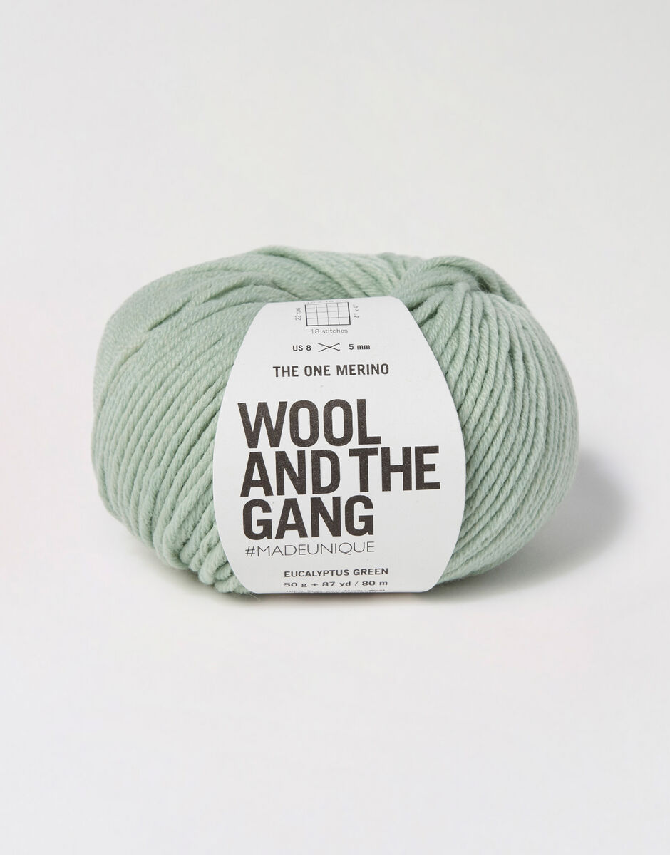 The One Merino Eucalyptus Green
