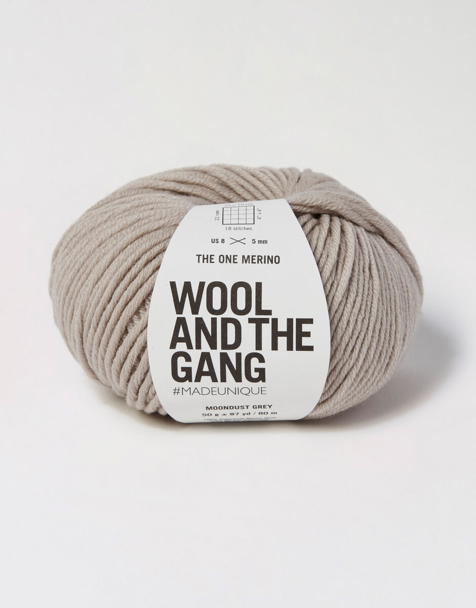 The One Merino Moondust Grey