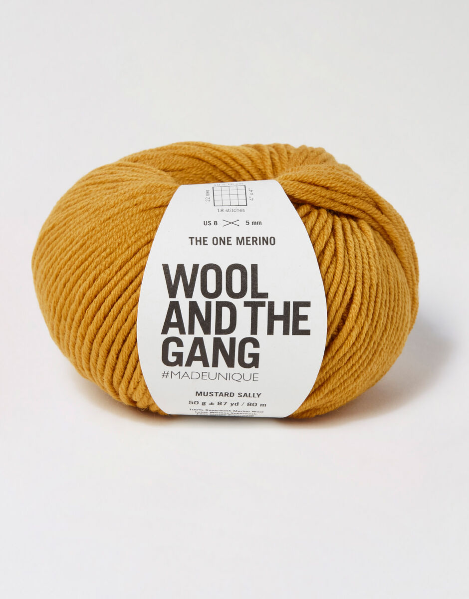 The One Merino Mustard Sally