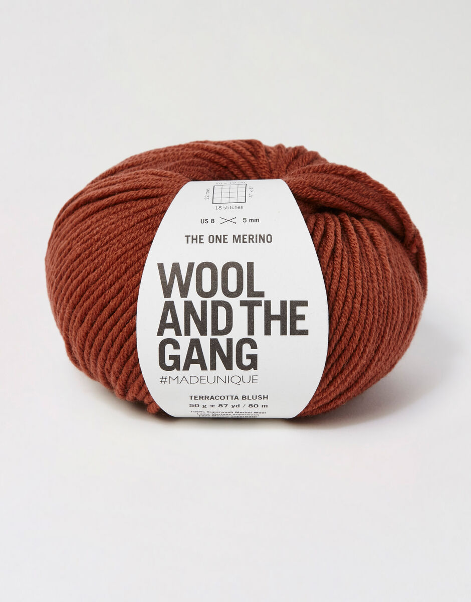 The One Merino Terracotta Blush