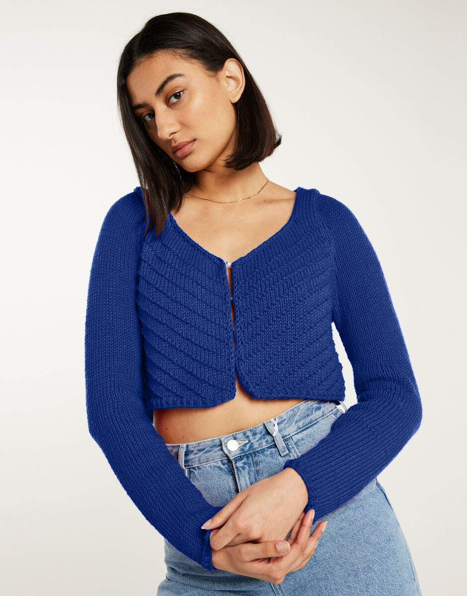 Danielle Cardigan Cobalt Blue
