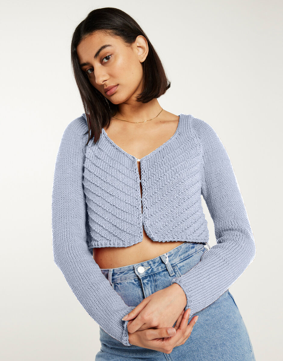 Danielle Cardigan Purple Haze
