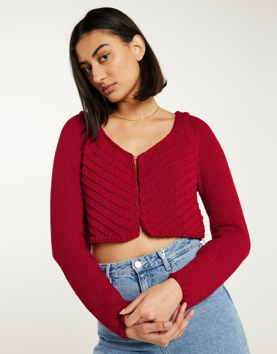 Danielle Cardigan True Blood Red