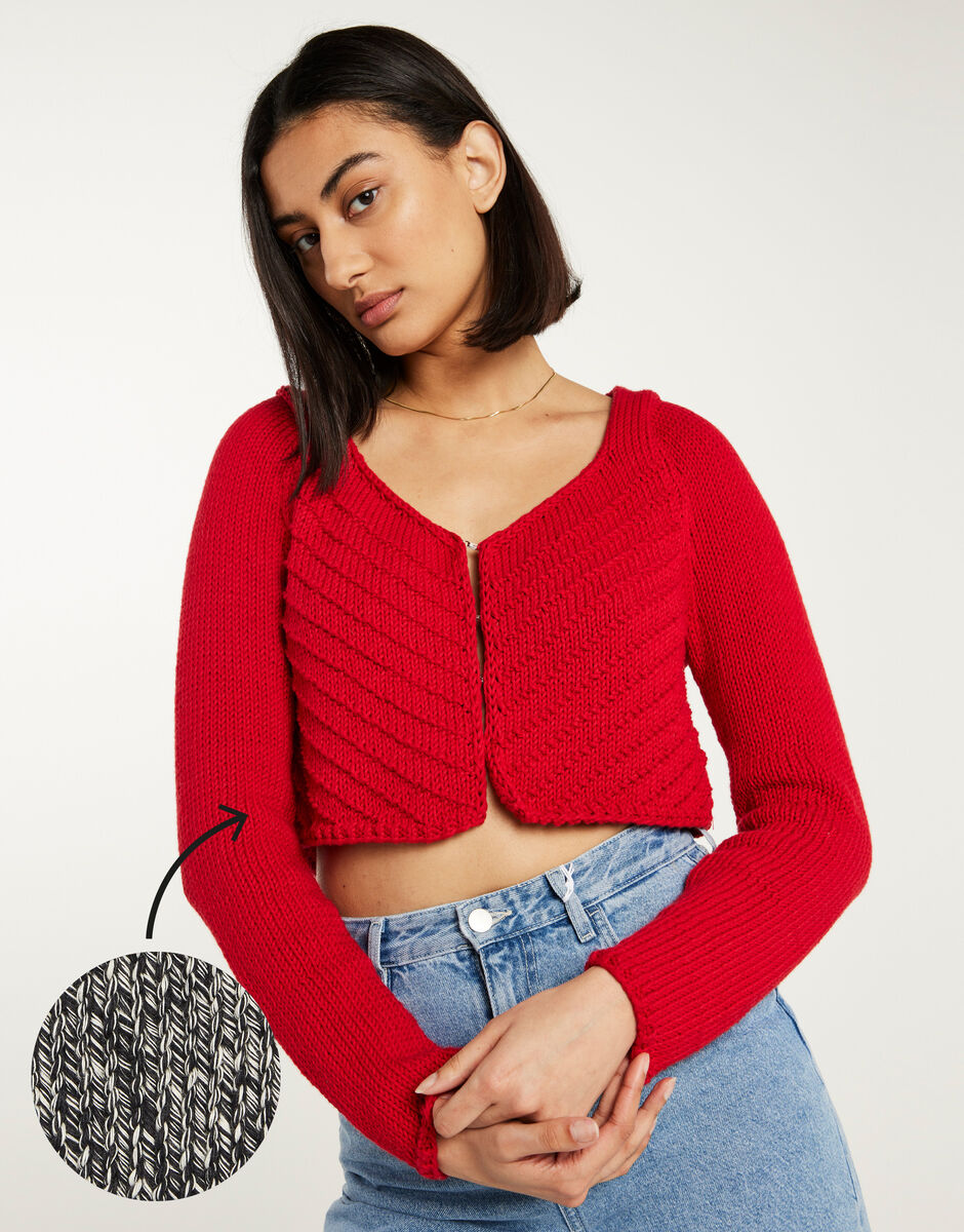 Danielle Cardigan TV Static