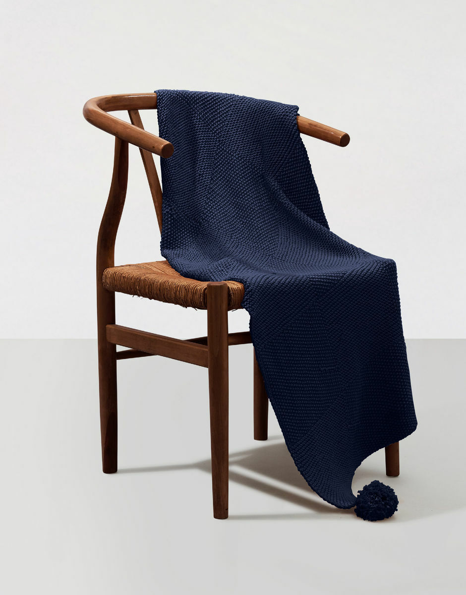 All Night Long Decke Cobalt Blue