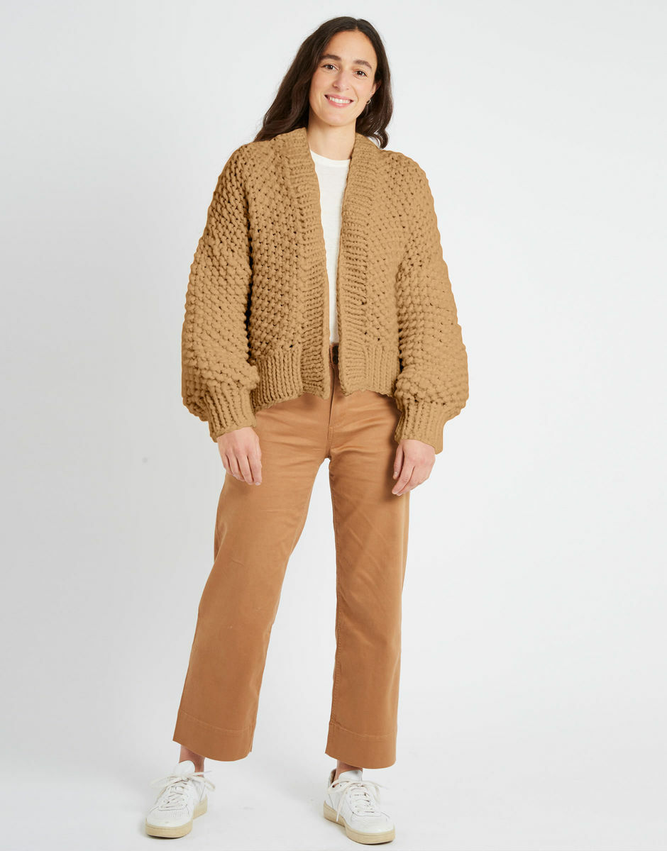 Iris Cardigan Blonde Beige