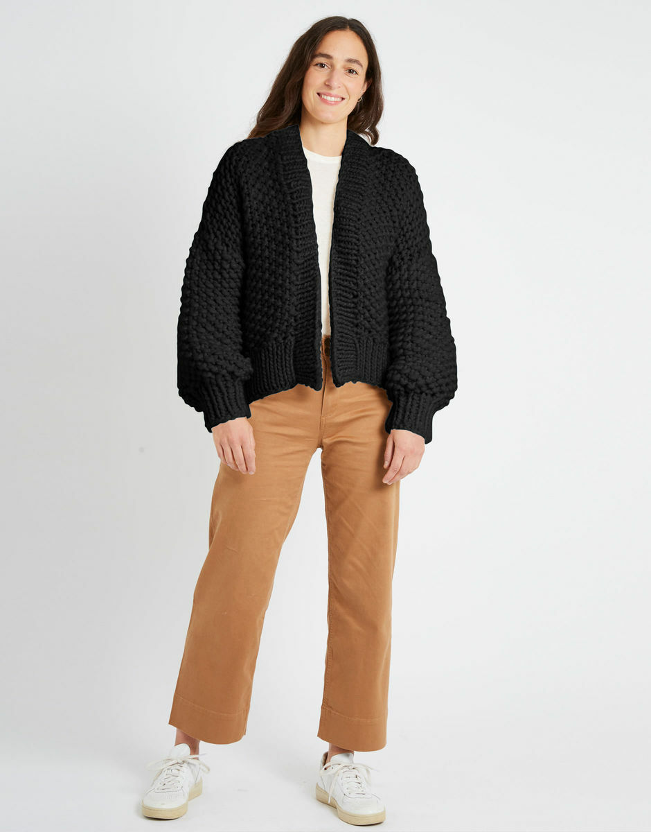 Iris Cardigan Space Black