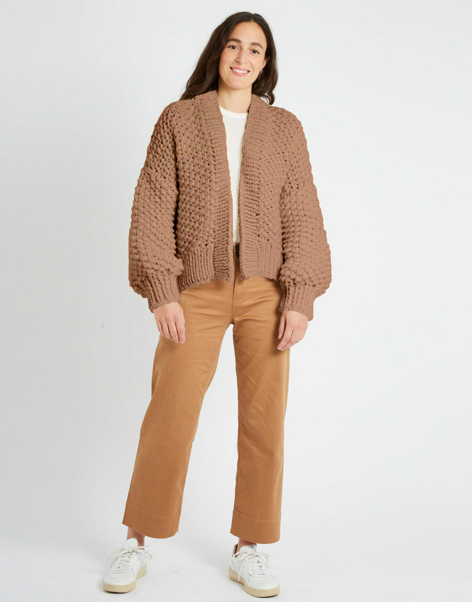 Iris Cardigan Mineral Pink