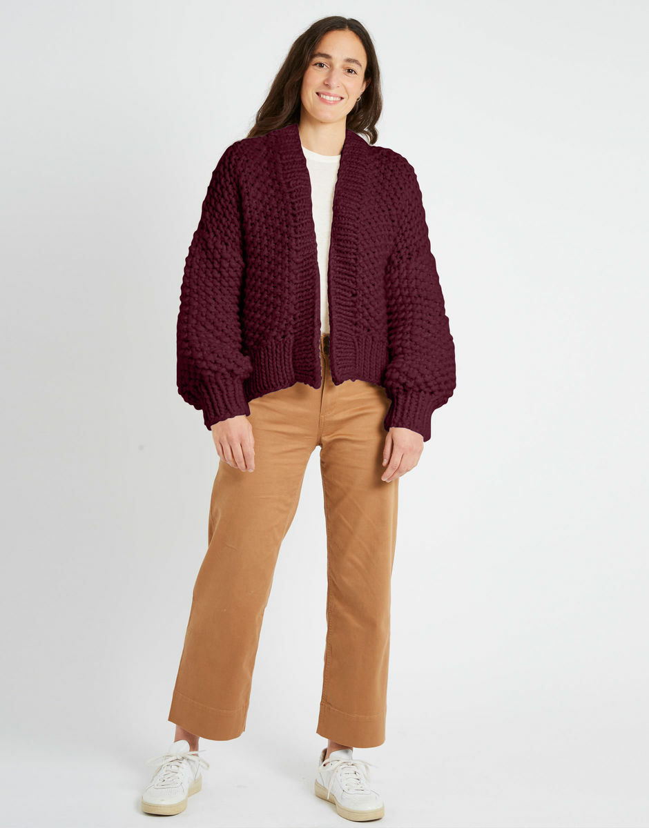 Iris Cardigan Margaux Red