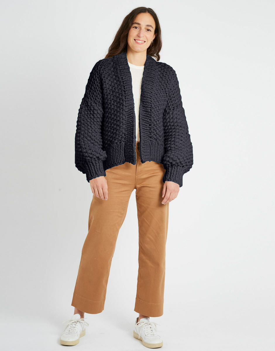 Iris Cardigan Midnight Blue
