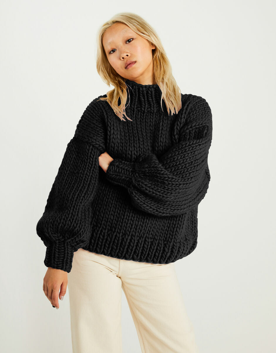 Sometimes Sweater Space Black