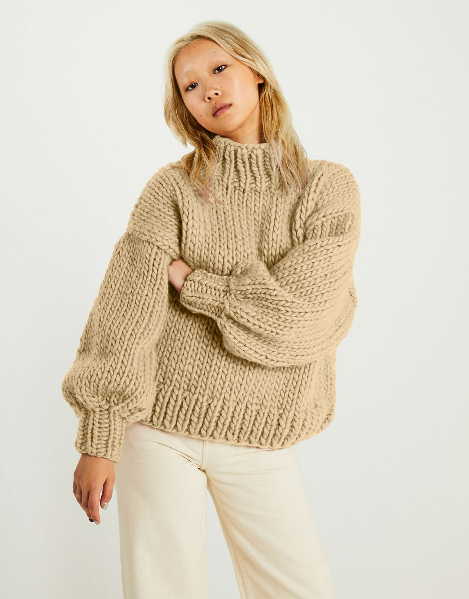 Sometimes Sweater Blonde Beige