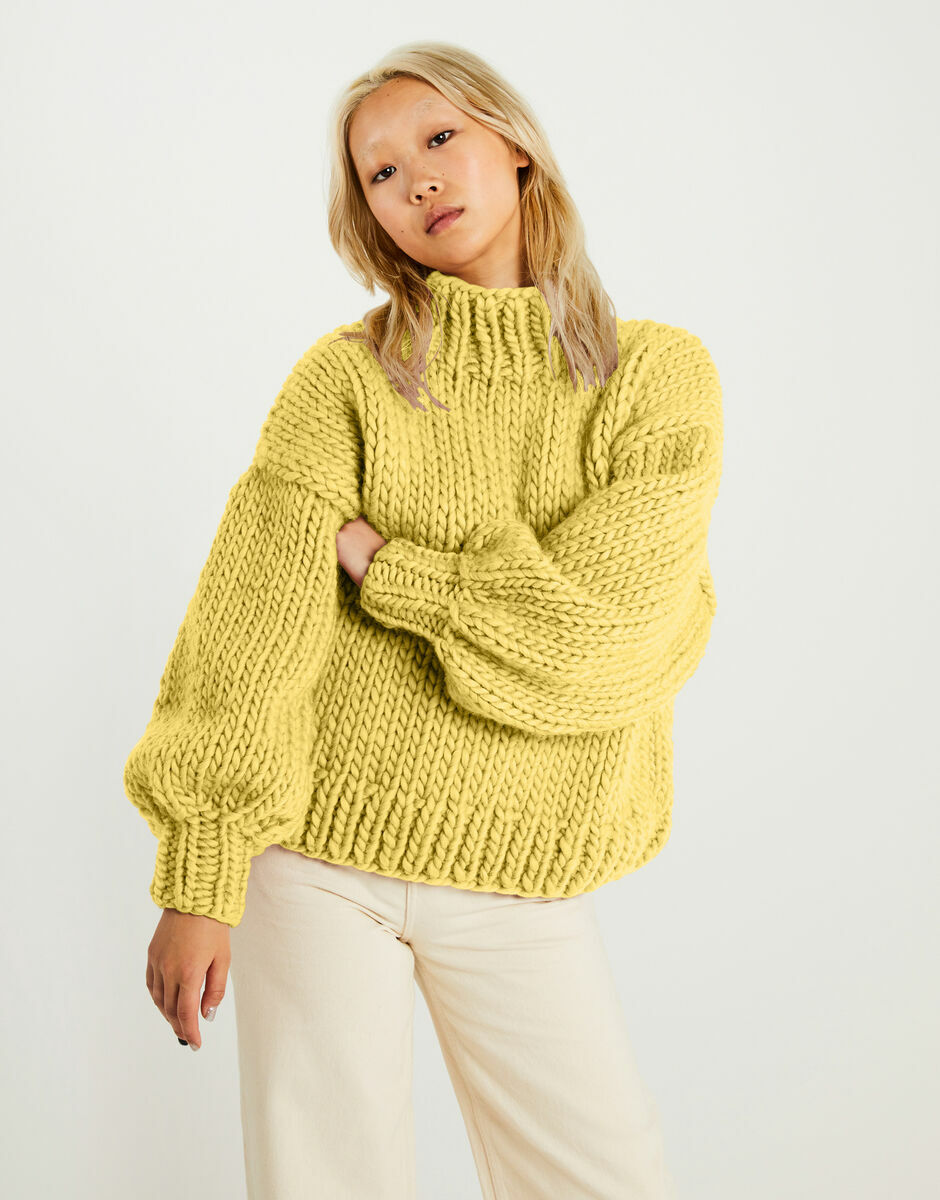 Sometimes Sweater Chalk Yellow