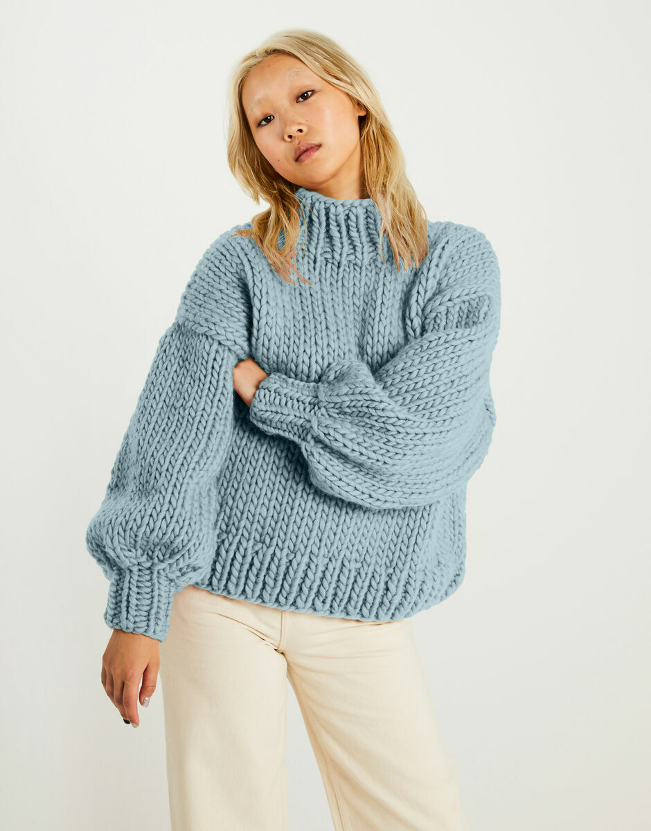 Sometimes Sweater Duck Egg Blue