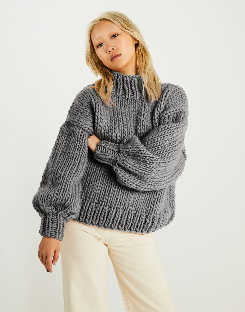 Sometimes Sweater Tweed Grey
