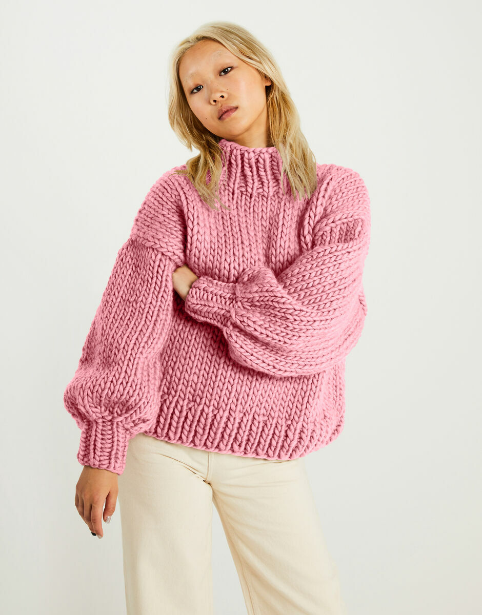 Sometimes Sweater Pink Lemonade