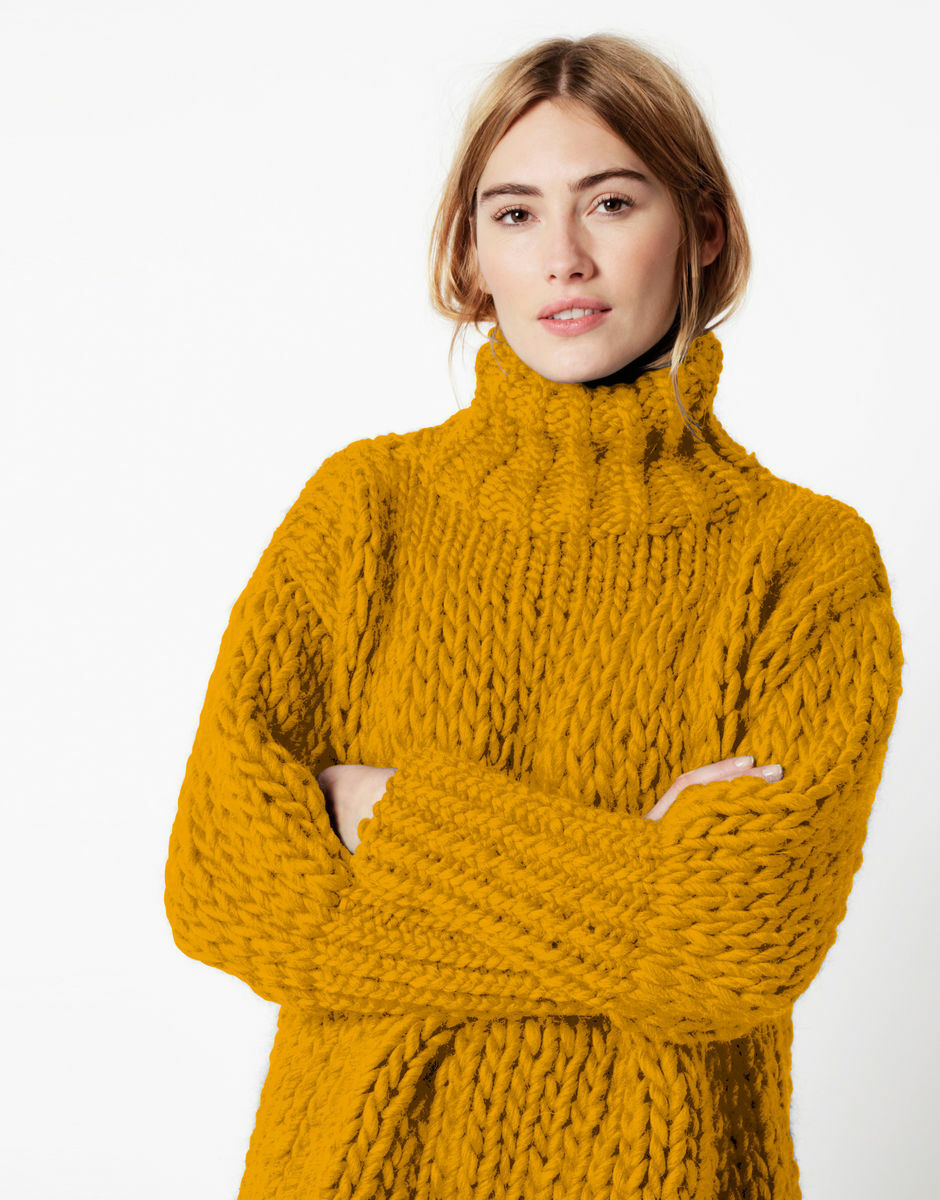 Sonic Pullover Mustard Sally