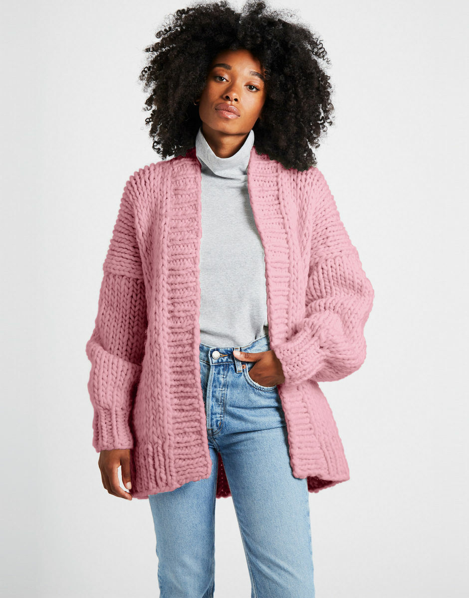 Hero Cardigan Pink Lemonade