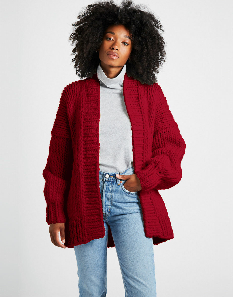 Hero Cardigan True Blood Red