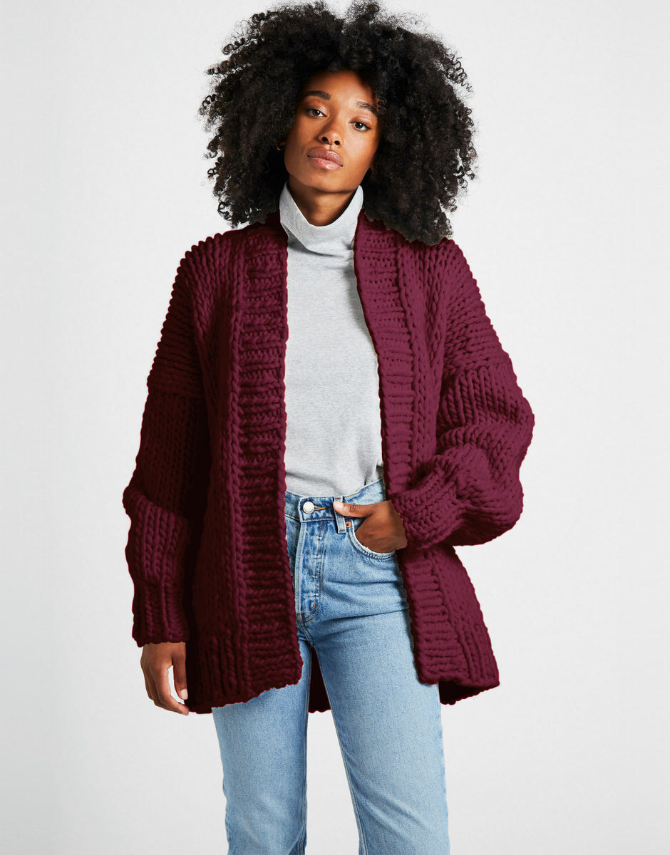 Hero Cardigan Margaux Red