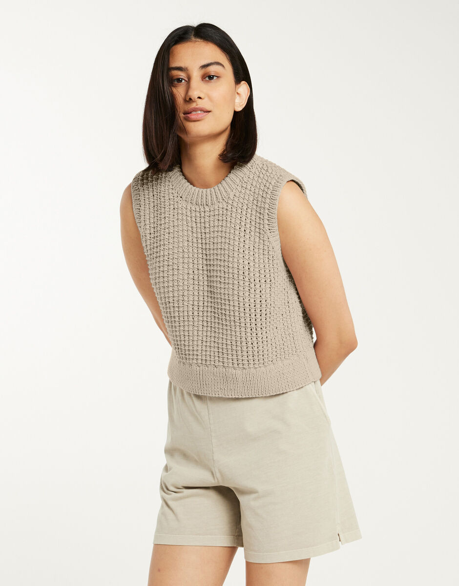 Summer Girl Tank Timber Wolf