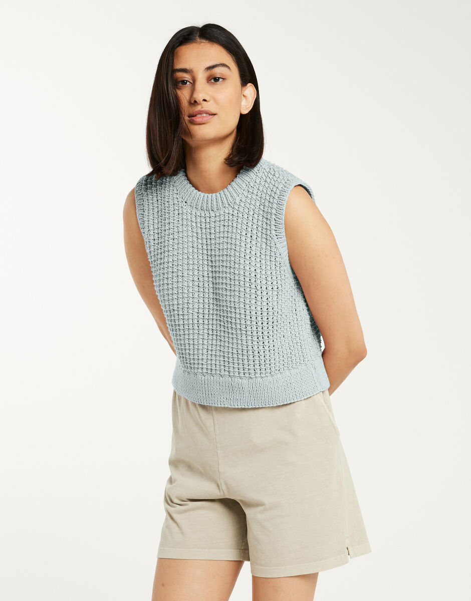 Summer Girl Tank Duck Egg Blue