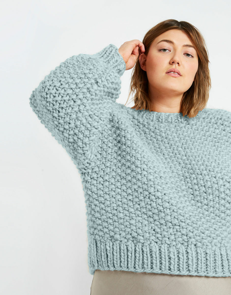 Amanda Sweater Duck Egg Blue