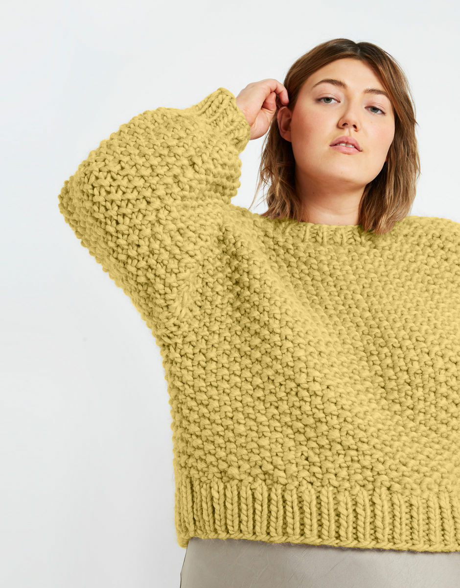 Amanda Sweater Chalk Yellow